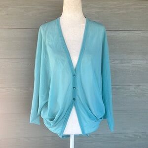 Fuzzi Sheer Cocoon Cardigan